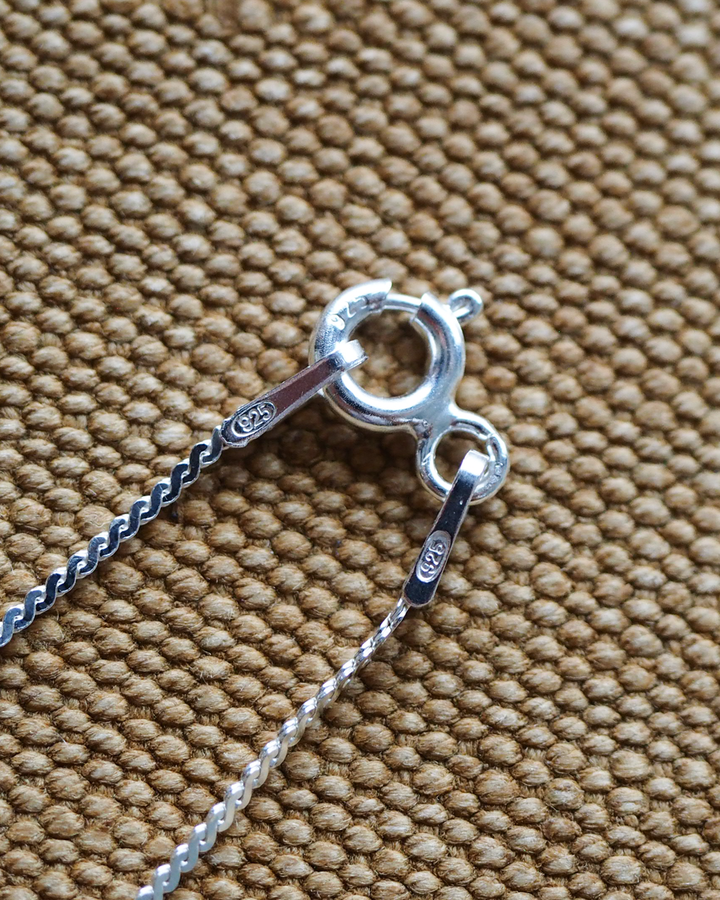 Vintage England Silver Jewelry Chain Bracelet 01