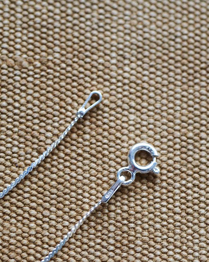 Vintage England Silver Jewelry Chain Bracelet 01