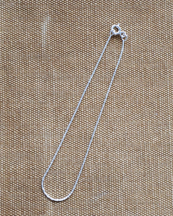 Vintage England Silver Jewelry Chain Bracelet 02