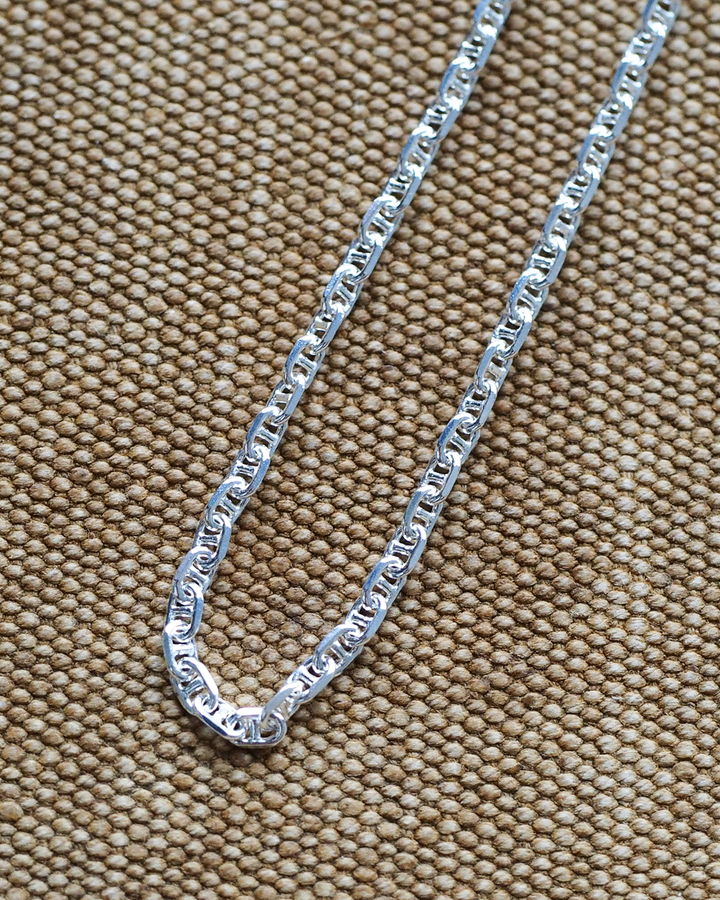 Vintage England Silver Jewelry Chain Bracelet 06