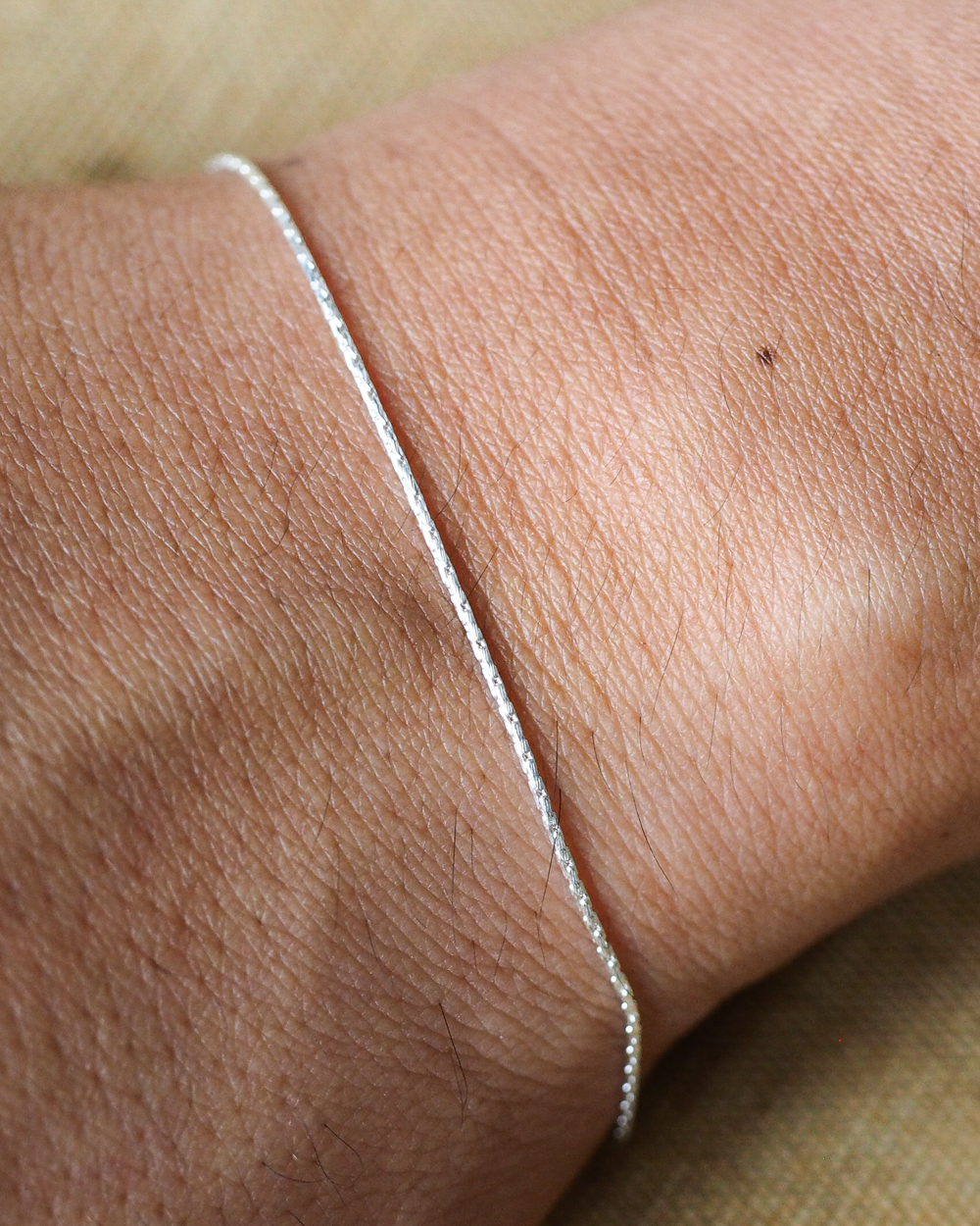 Vintage England Silver Jewelry Chain Bracelet 02