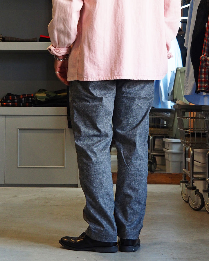 FOB factory エフオービーファクトリー F0488 easy pants Charcoal