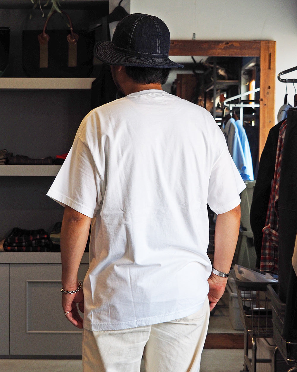 City Lights Bookstore PATRYAN 1975 Tee White