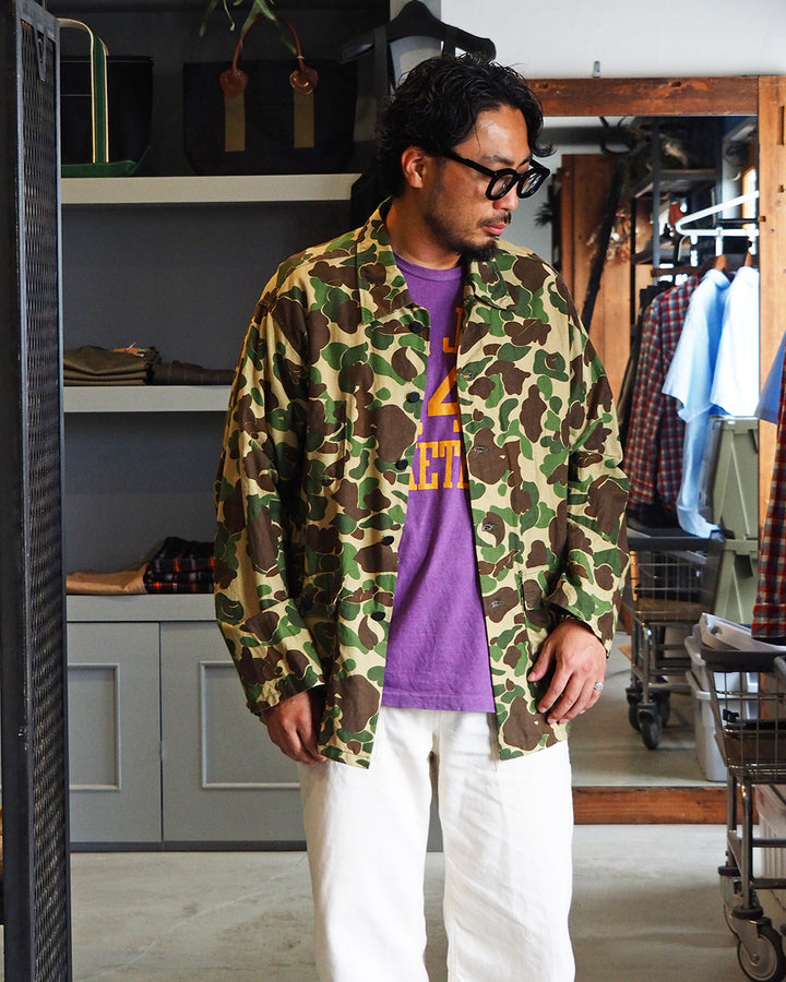 60s-70s Hunting Jacket Hunter Camo