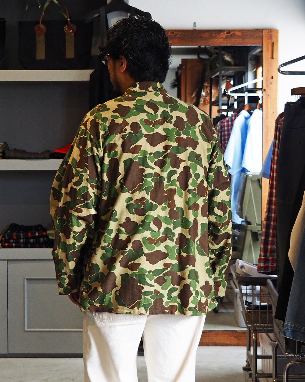 60s-70s Hunting Jacket Hunter Camo