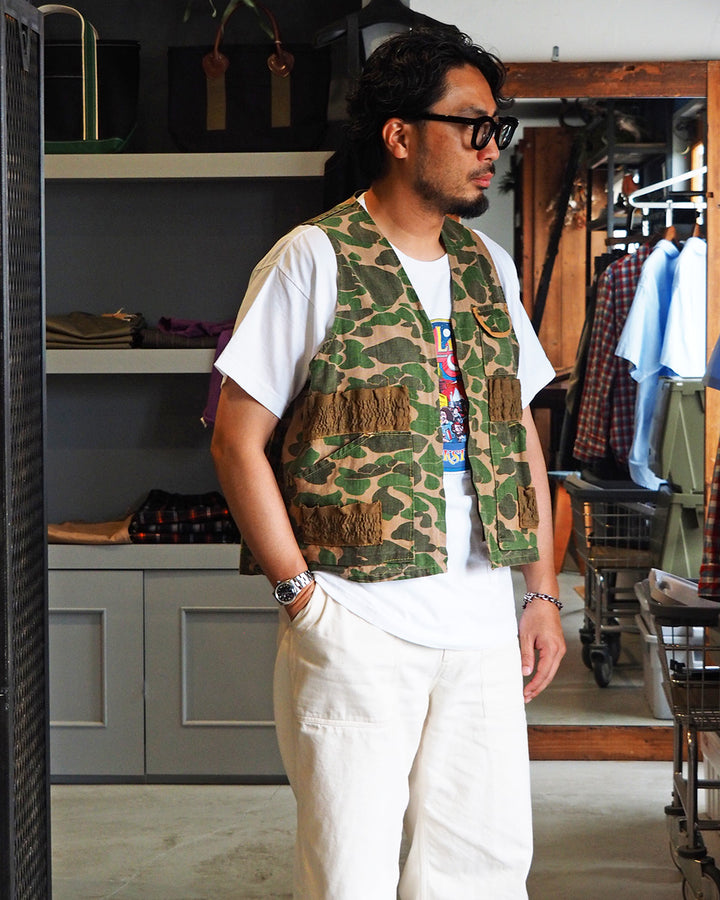 60s-70s Bullseye Bill Hunting Vest Hunter Camo