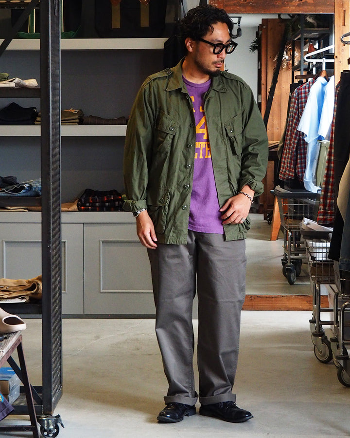 COLIMBO ZB-0204 コリンボ Overland Campaign Trousers Cement Gray
