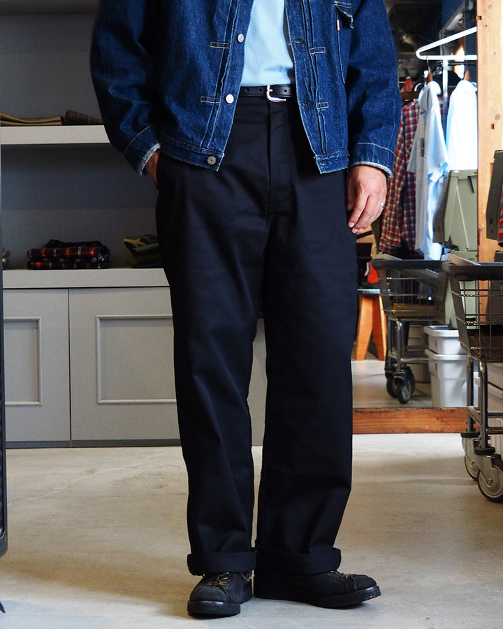 TUF-NUT タフナッツ TN42300 TUF-NUT T/C TWILL WORK TROUSERS Black