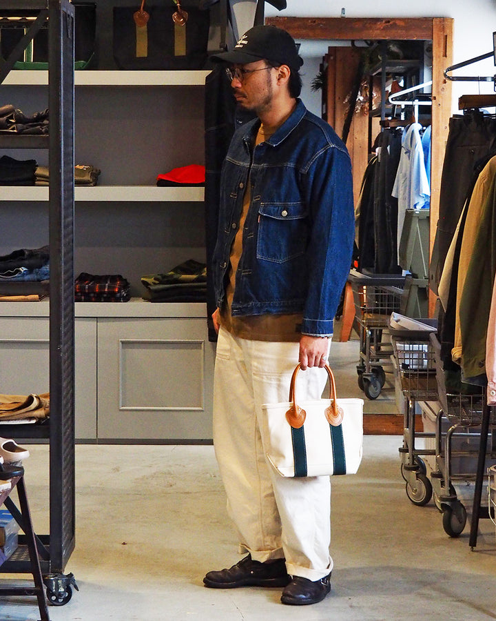 BARKOUTSIDERS バークアウトサイダーズ Leather Handle Tote 80&