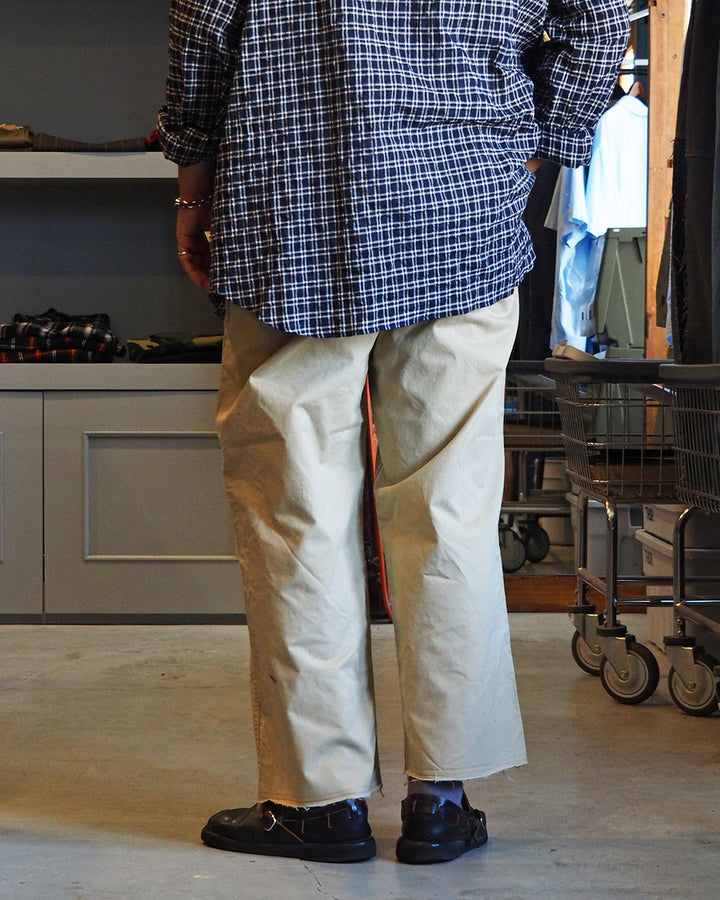 MASTER&amp;CO マスターアンドコー MC729 CHINO CUT OFF PANTS Beige