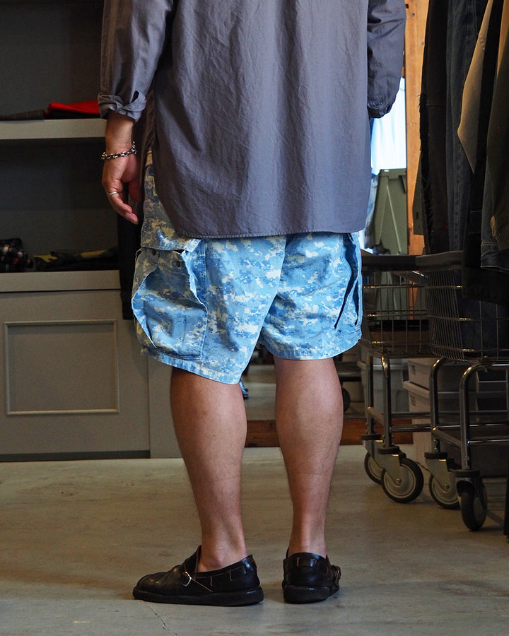 IMPRESTORE インプレストア Randy Shorts "indigo degicamo"