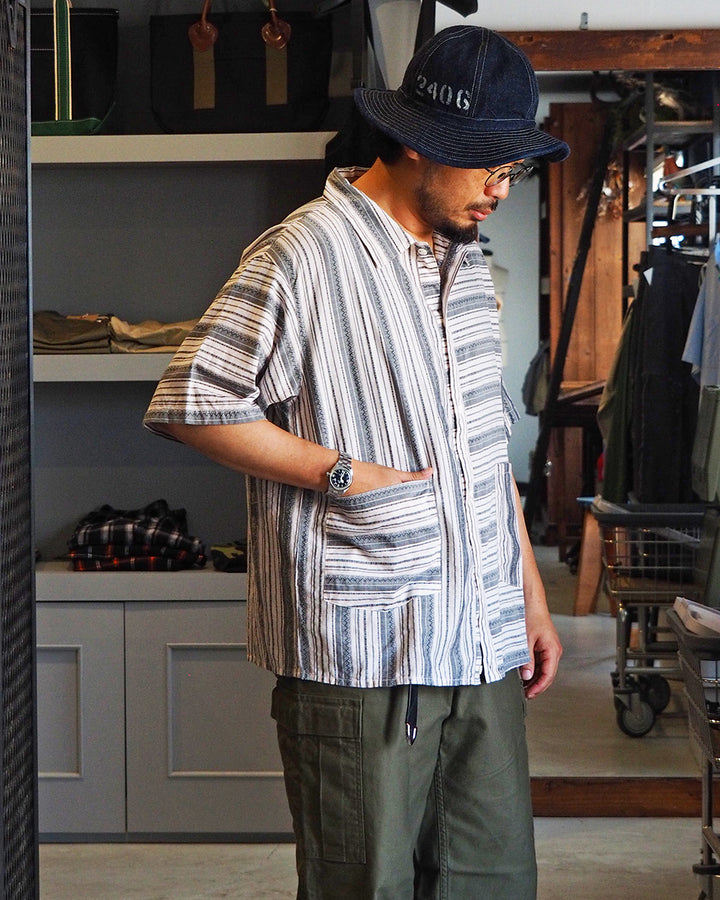 Nasngwam ナスングワム VICINITY S/S SHIRTS Black