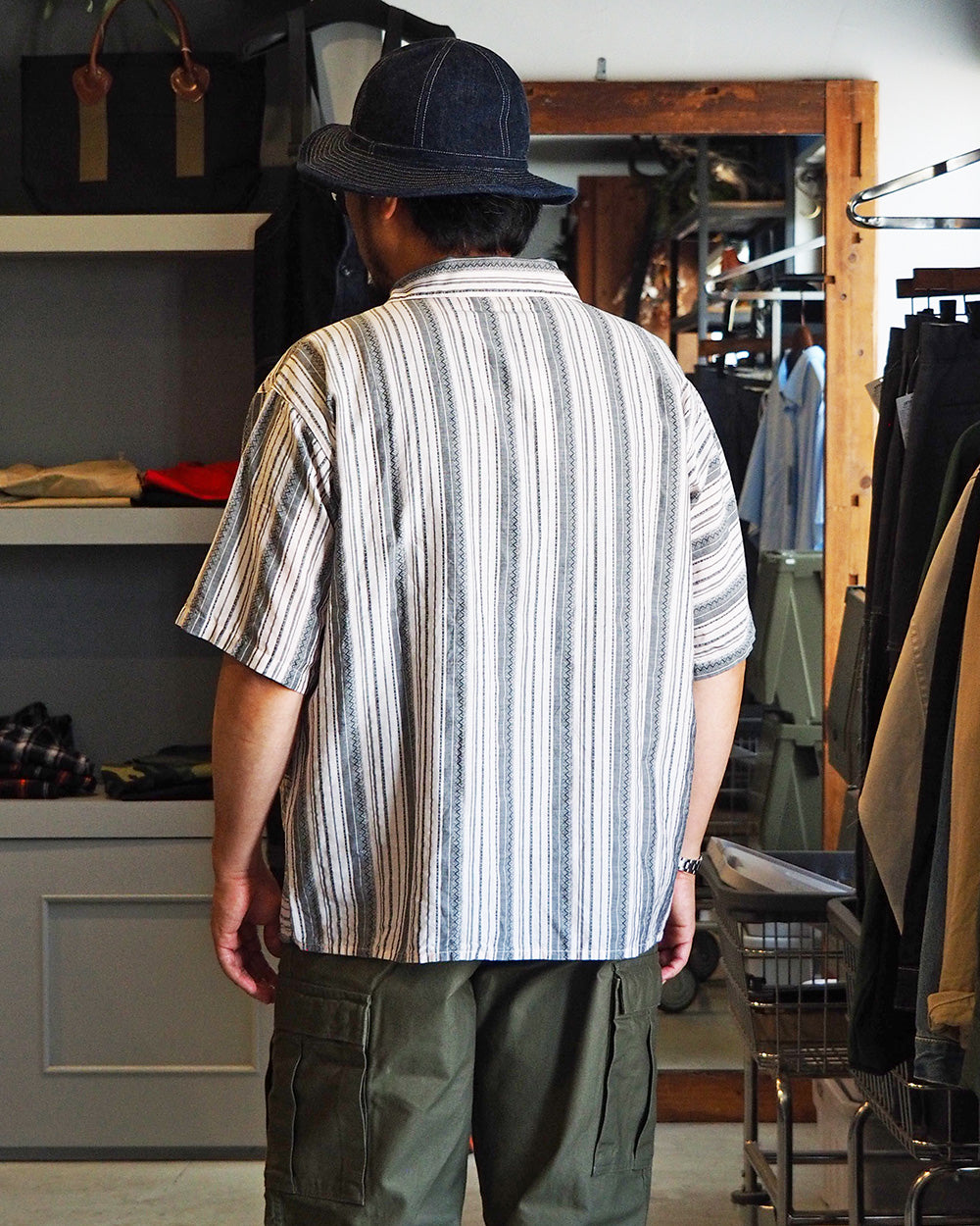 Nasngwam ナスングワム VICINITY S/S SHIRTS Black