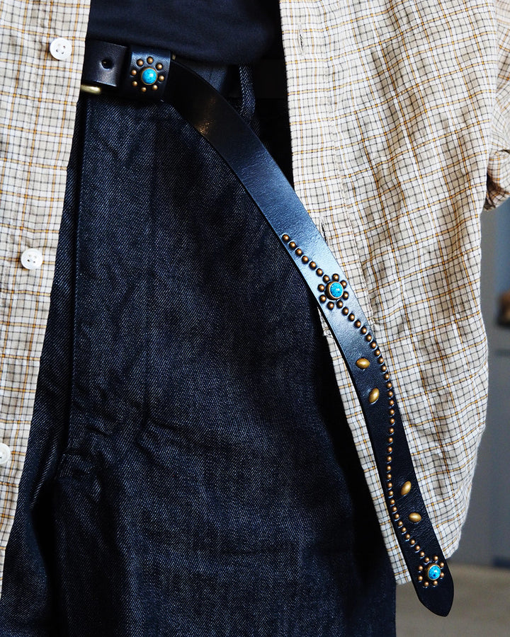 Nasngwam ナスングワム Studs Belt