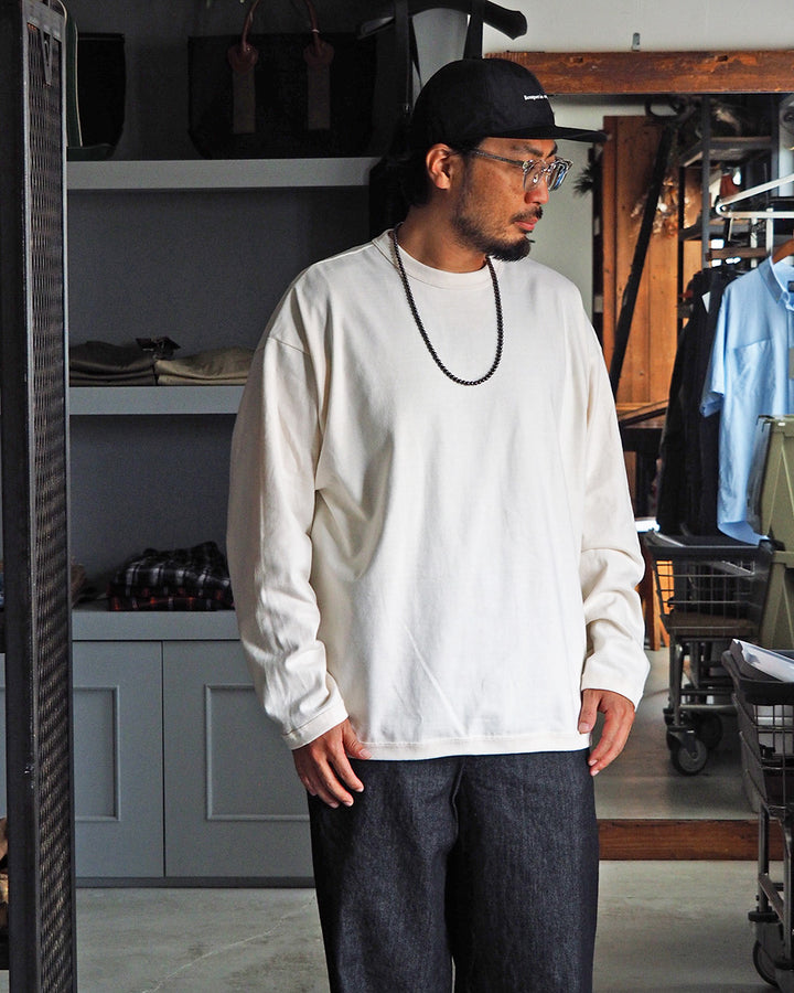 melple メイプル The American Ringer Tee, Natural