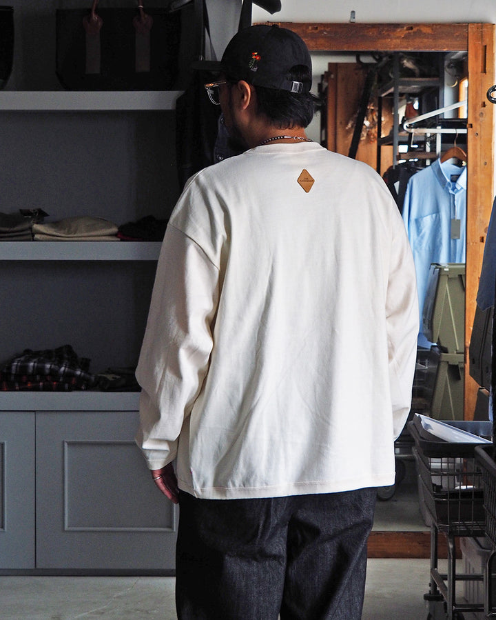 melple メイプル The American Ringer Tee, Natural