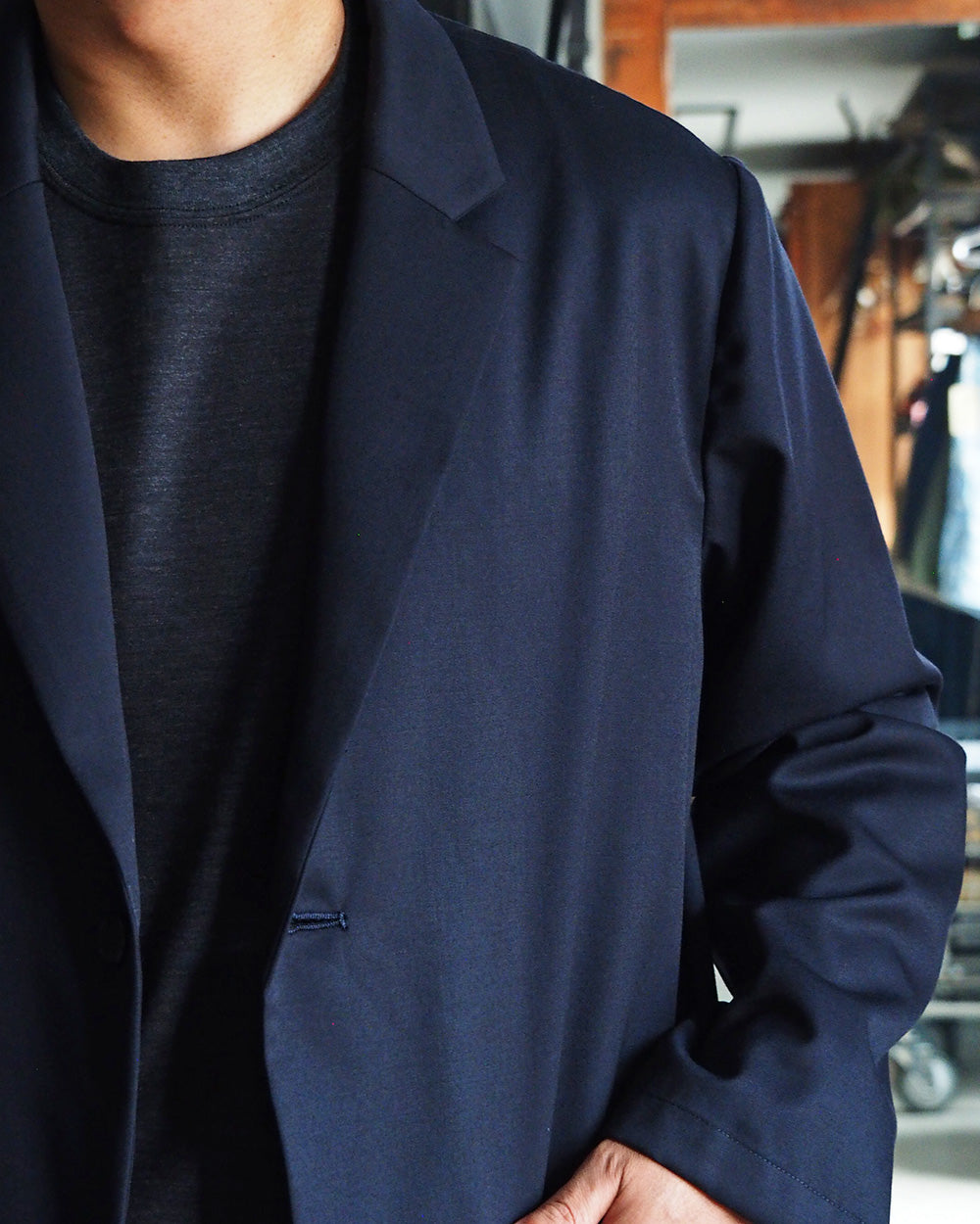 holk ホーク 029 2b Jacket Navy