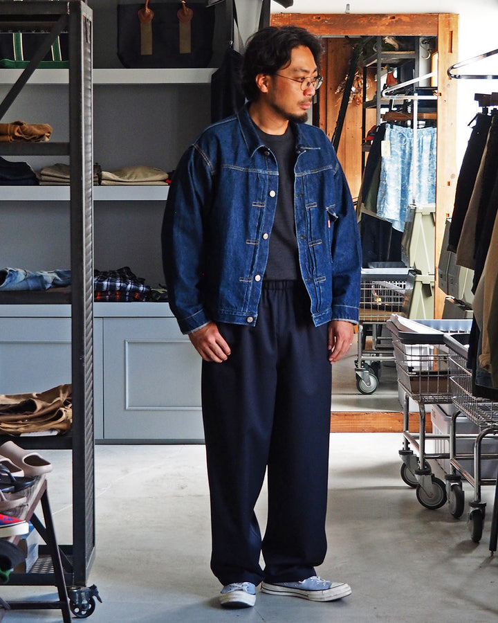 holk ホーク 030 kang fu pants Navy
