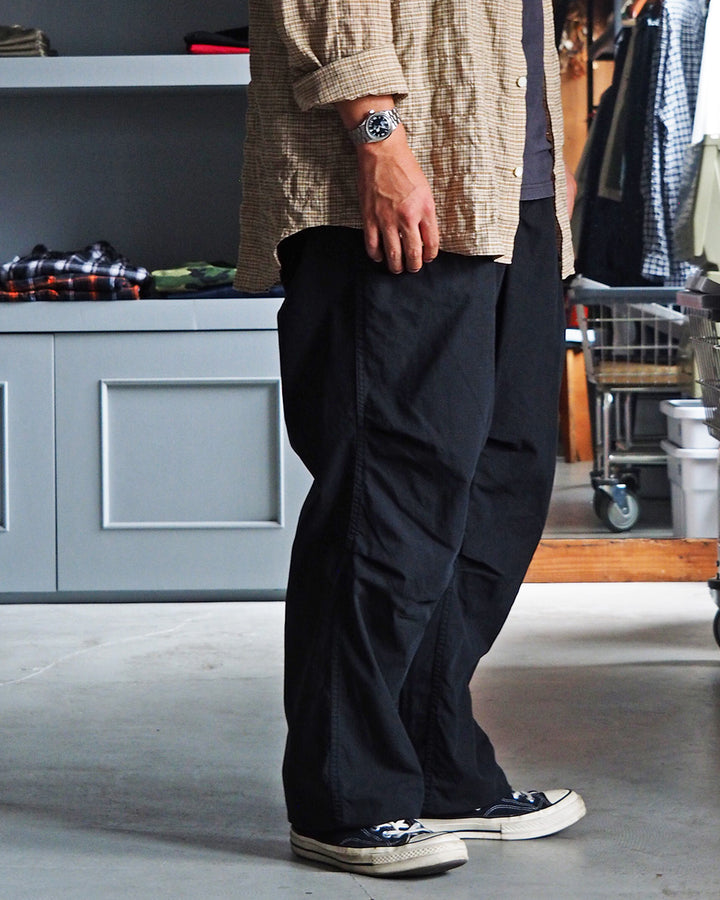 CORONA コロナ FATIGUE SLACKS FP005 AGGRESSOR SLACKS Cotton Ripstop Biowash Black