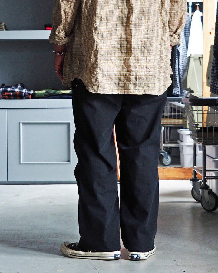 CORONA コロナ FATIGUE SLACKS FP005 AGGRESSOR SLACKS Cotton Ripstop Biowash Black