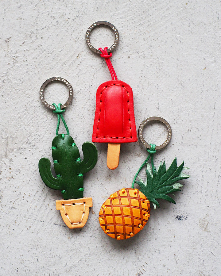 La Cuoieria ラ・クオイエリア Leather Key Holder