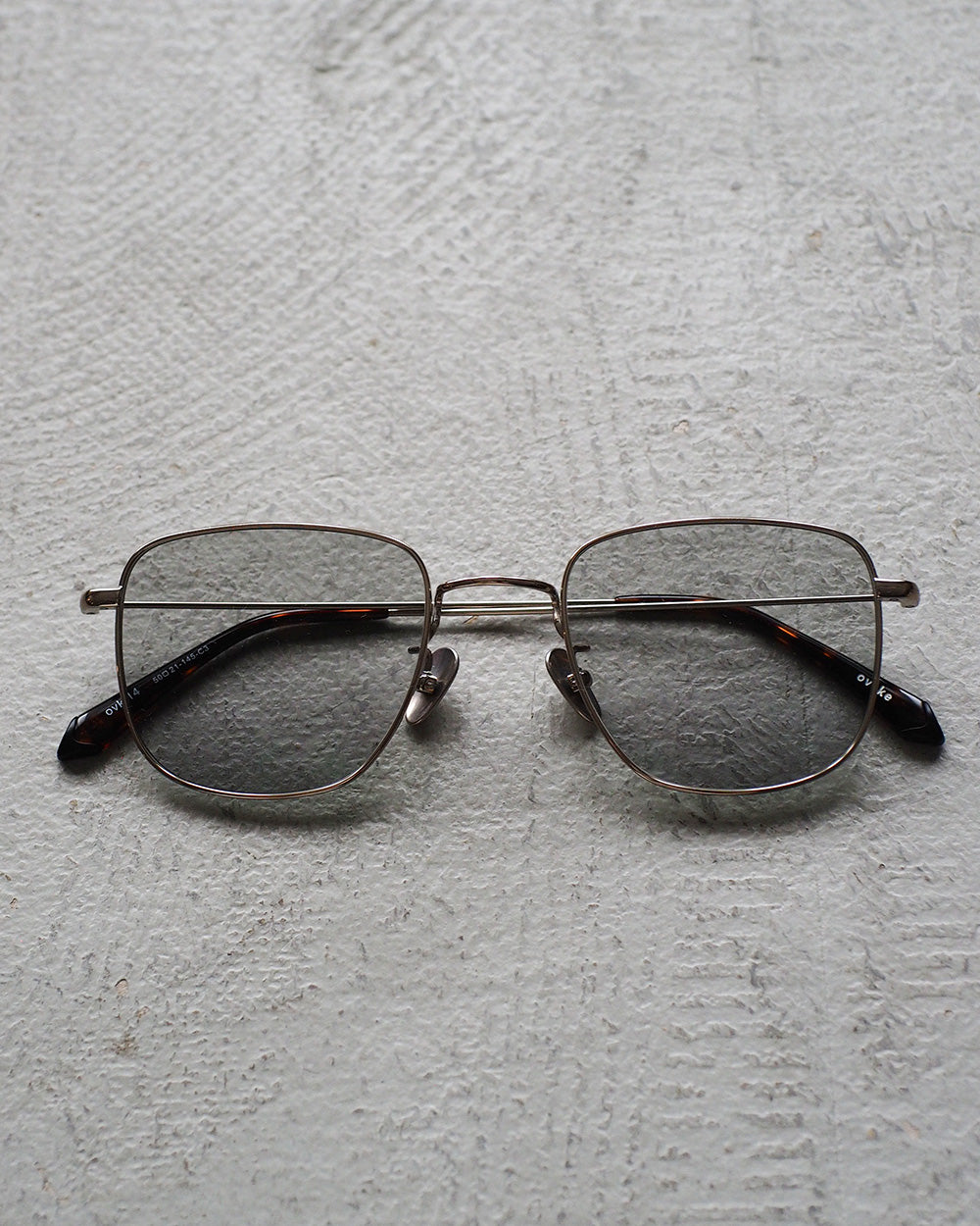 ovake オヴェイク OVK-14 C-3 white gold×Grey