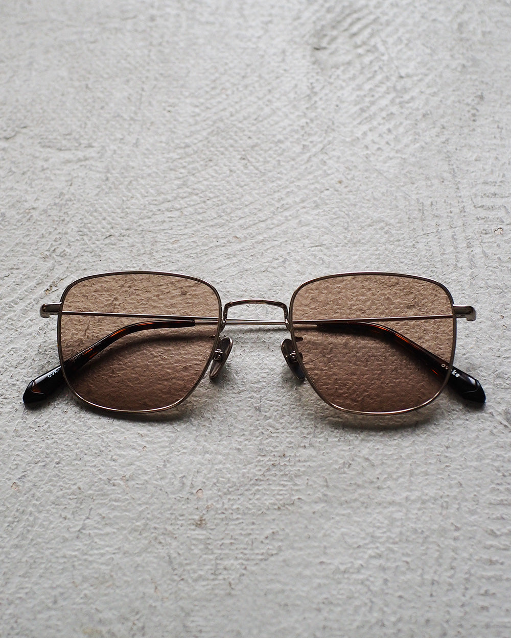 ovake オヴェイク OVK-14 C-2 white gold×Brown