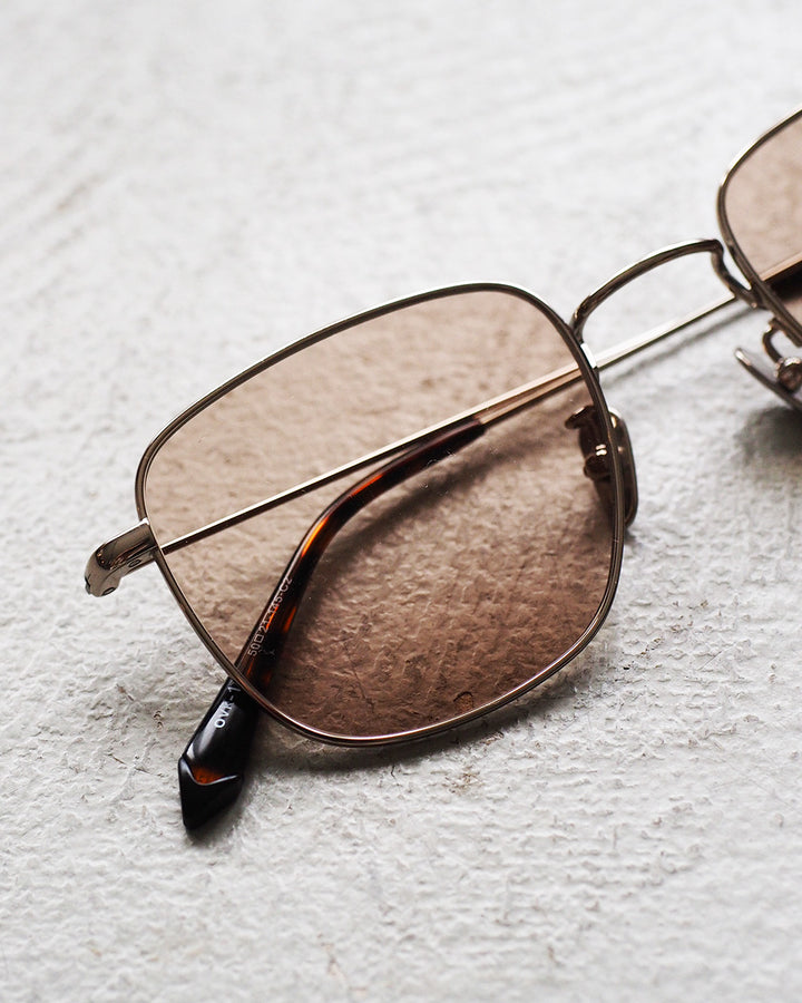 ovake オヴェイク OVK-14 C-2 white gold×Brown