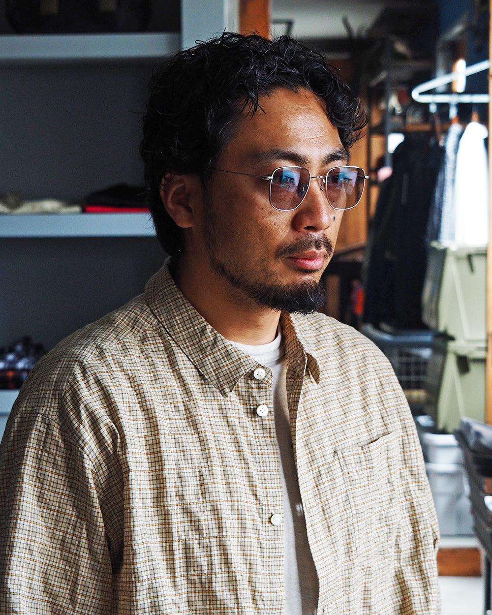 ovake オヴェイク OVK-14 C-3 white gold×Grey
