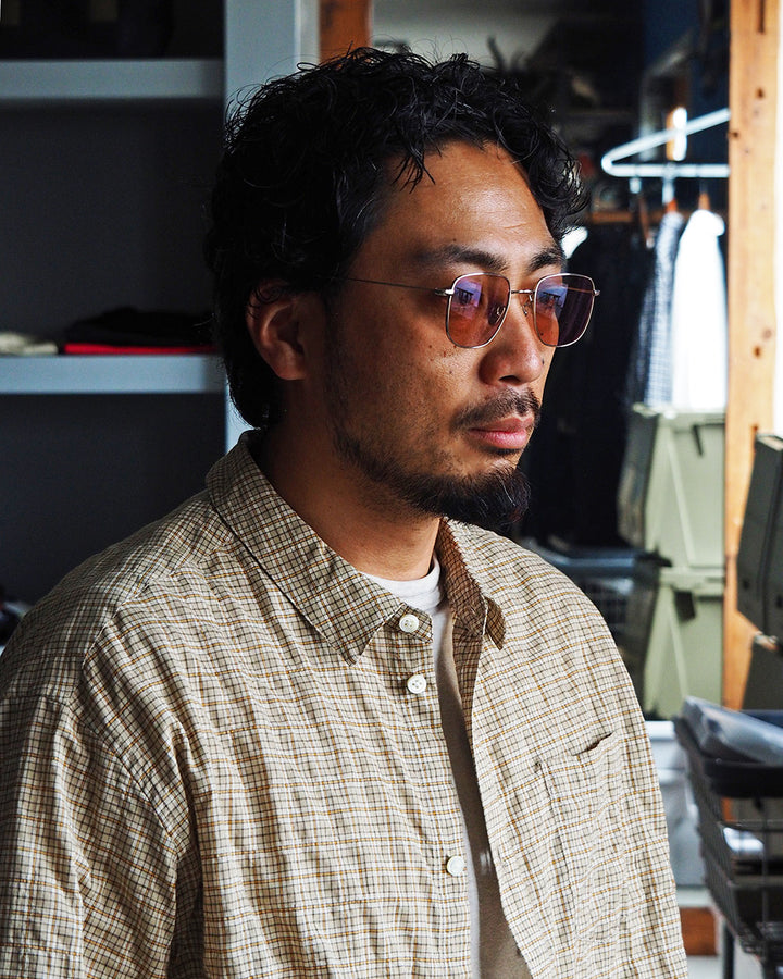 ovake オヴェイク OVK-14 C-2 white gold×Brown