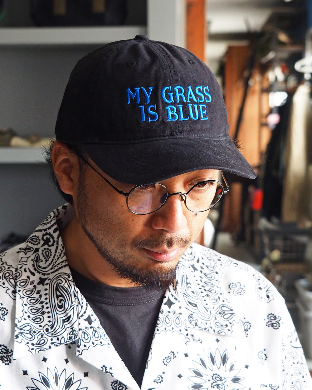 BLUESCENTRIC ブルースセントリック Logo Cap