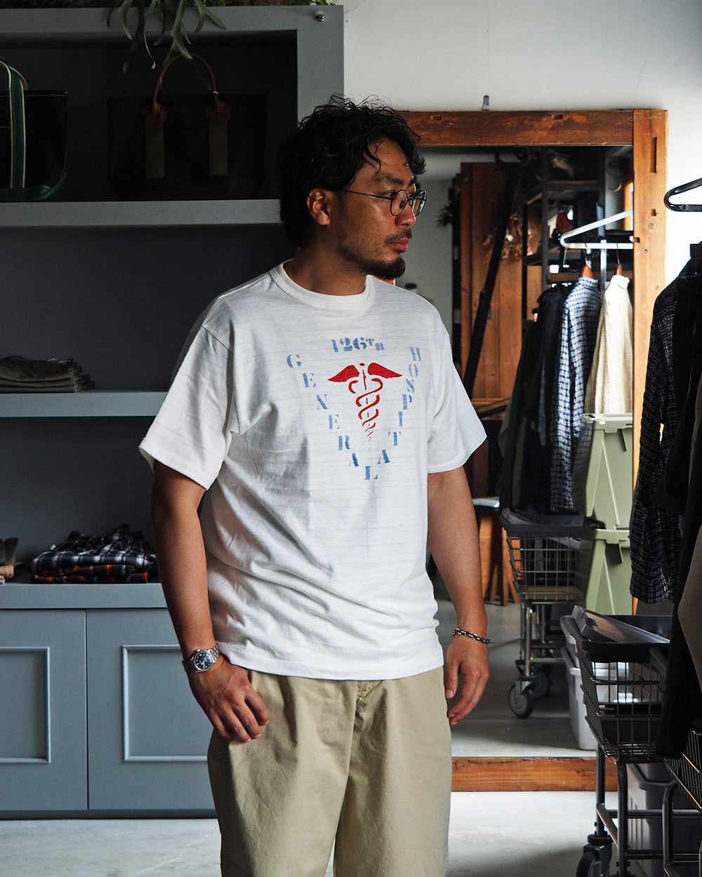 WAREHOUSE ウエアハウス Lot 4601 GENERAL HOSPITAL Off White