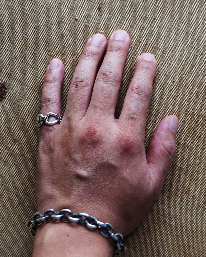 Steve Arviso スティーブアルビソ Horse Whisperer Ring Navajo Indian Jewerly