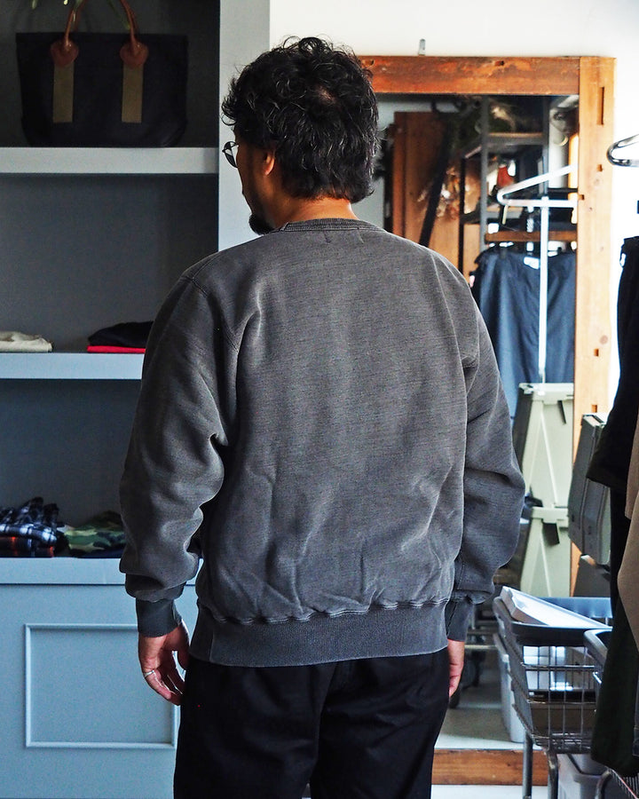 VICTORIA ATHLETICS ヴィクトリアアスレチックス SAND CREWNECK SWEAT Black
