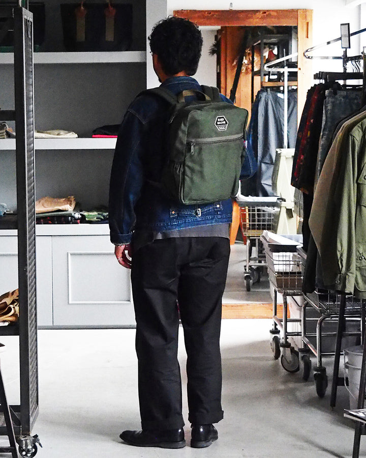 BANDWAGON バンドワゴン CANVAS BACK PACK Olive