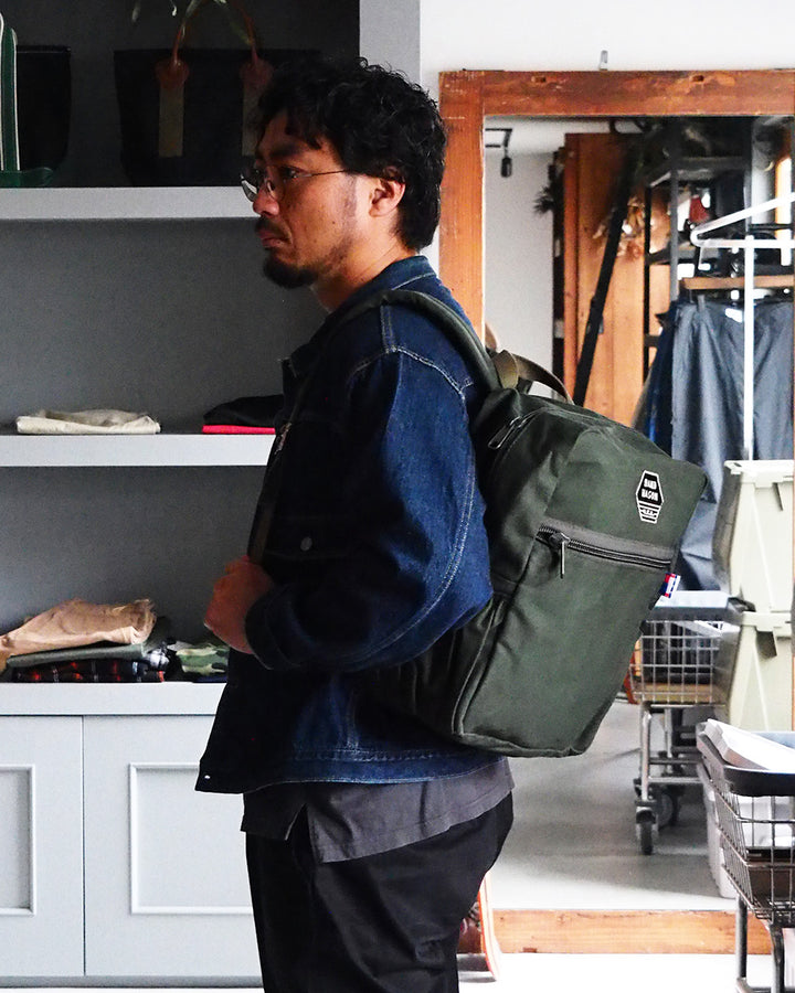 BANDWAGON バンドワゴン CANVAS BACK PACK Olive