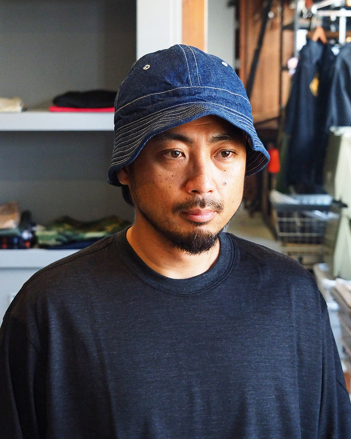WAREHOUSE ウエアハウス Lot 5200 DENIM ARMY HAT