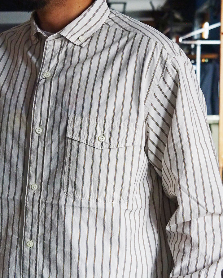 JAMES &amp; CO. STANDARD SHIRT Pujol Relax -Stripe- OFF