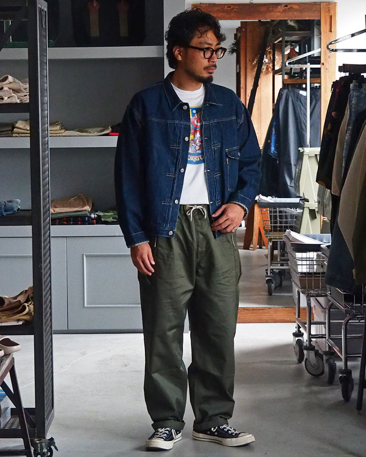 DELICIOUS デリシャス Military Easy Pants - KHK