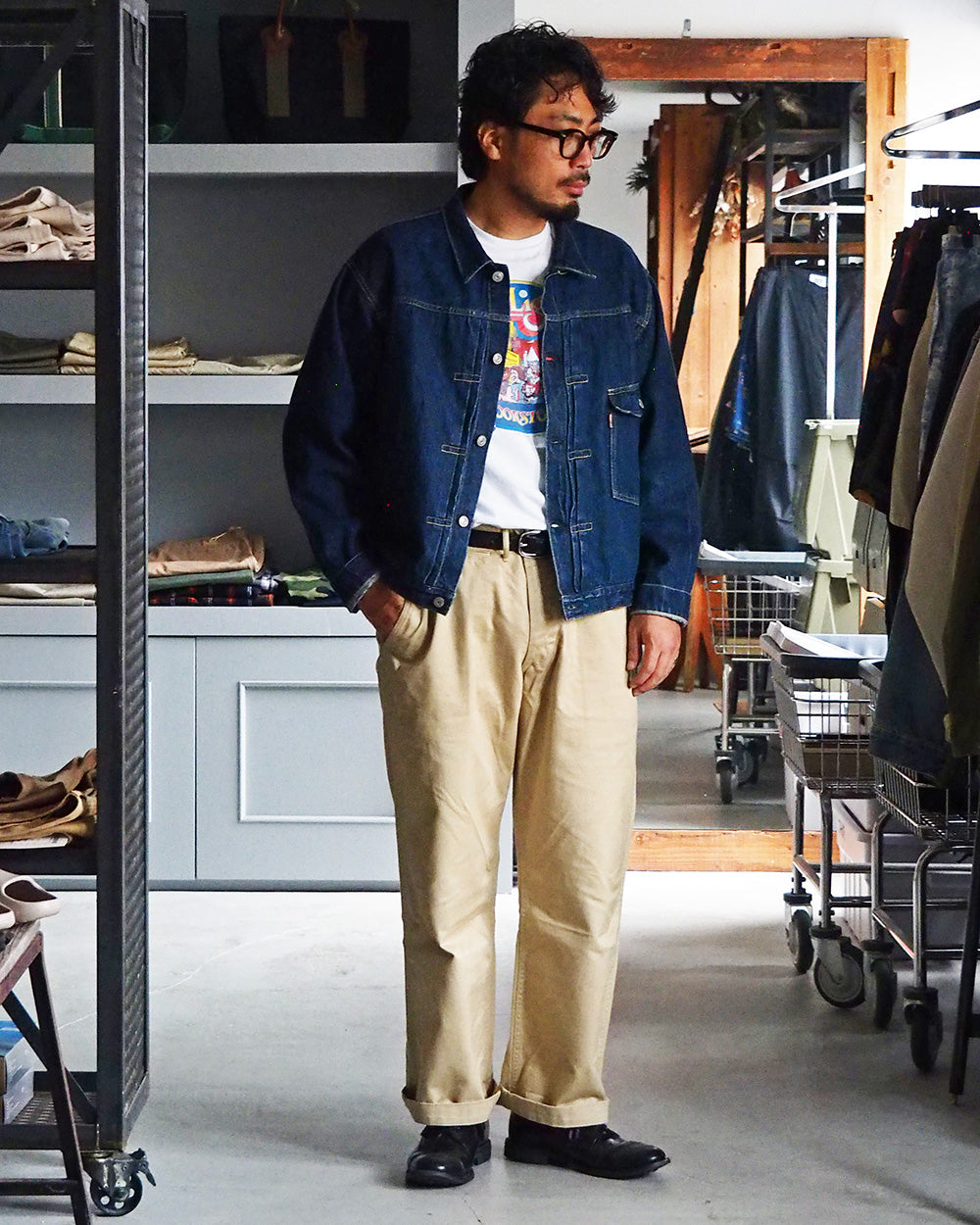 WAREHOUSE ウエアハウス Lot.1082 CHINOES Beige