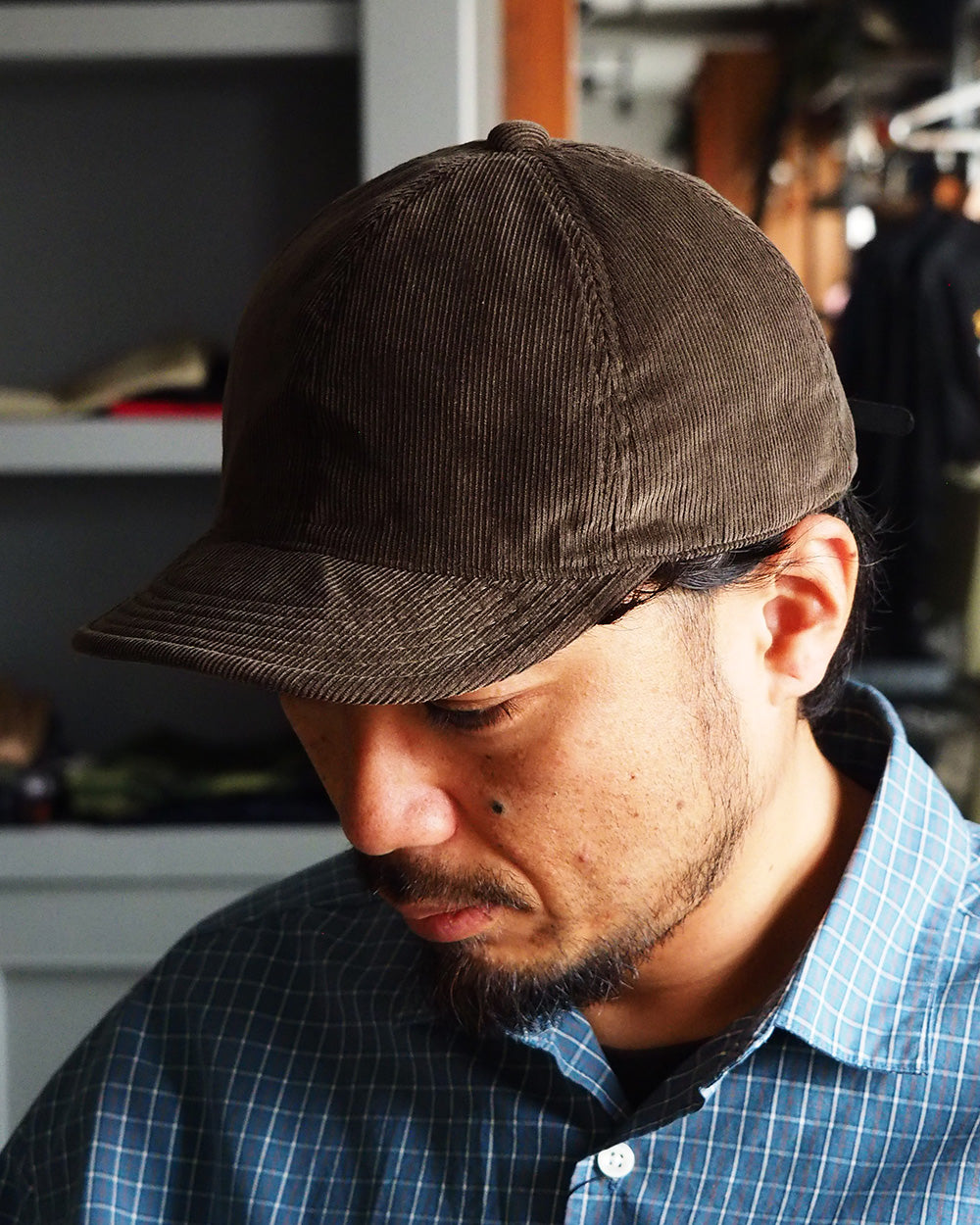 HIGHER ハイヤー HT25018 14wel CORDUROY CAP