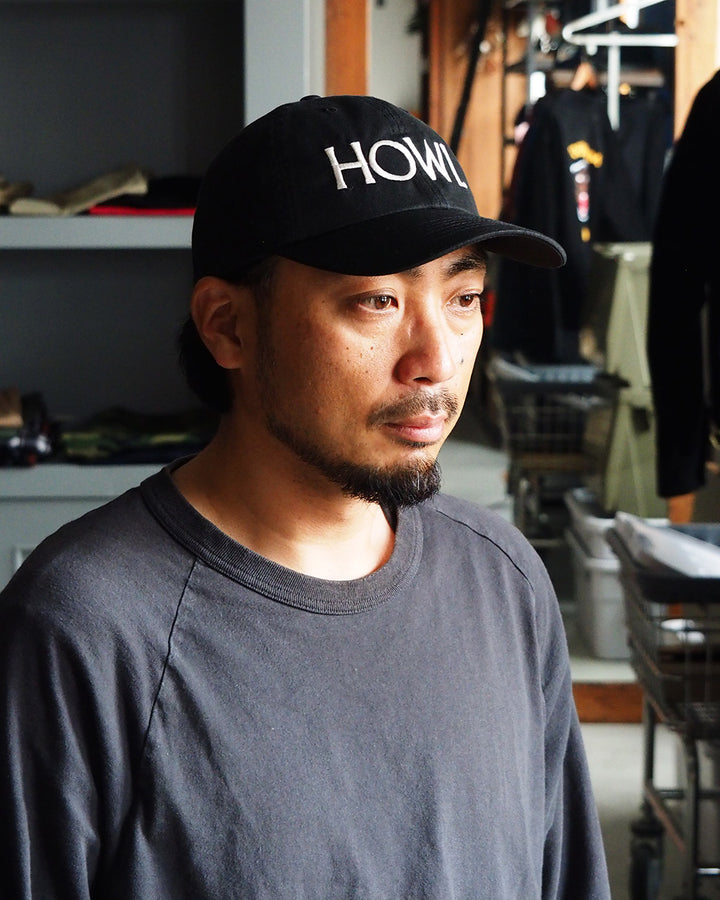 City Lights Bookstore シティライツブックストア HOWL Logo Cap Black