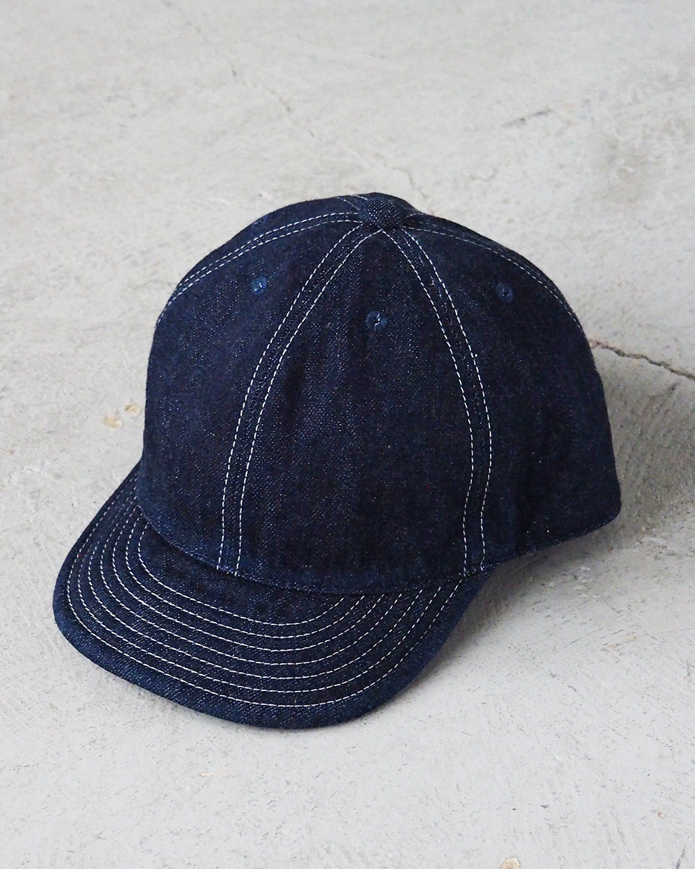 HIGHER ハイヤー HT18006 SELVEDGE DENIM CAP One Wash