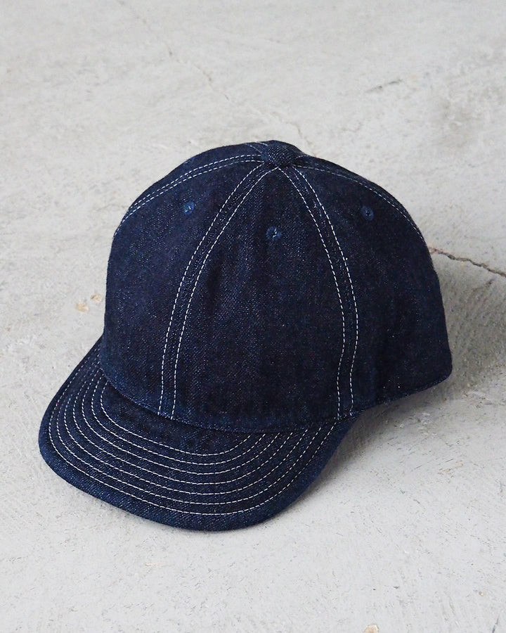 HIGHER ハイヤー HT18006 SELVEDGE DENIM CAP One Wash