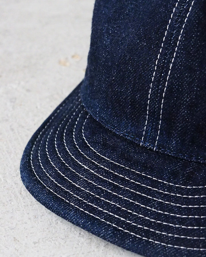 HIGHER ハイヤー HT18006 SELVEDGE DENIM CAP One Wash