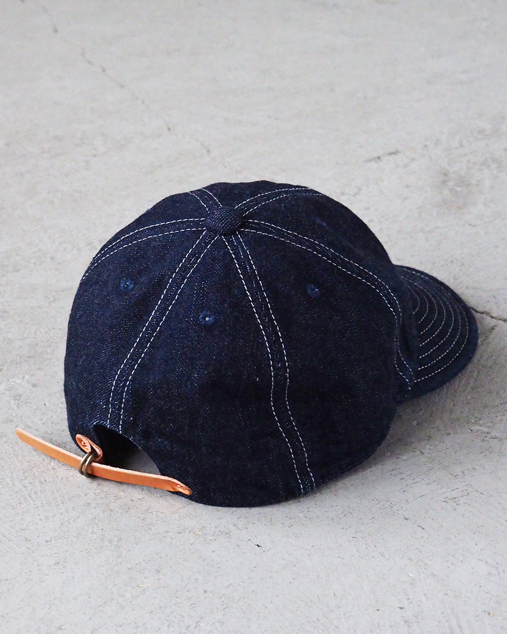 HIGHER ハイヤー HT18006 SELVEDGE DENIM CAP One Wash
