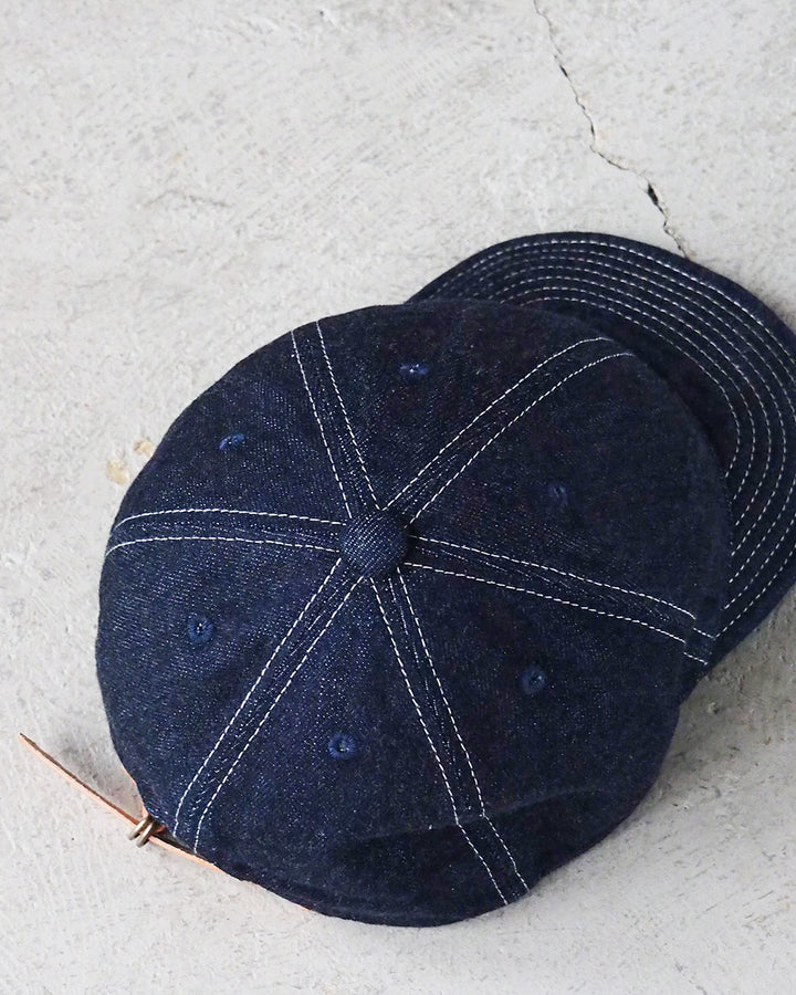 HIGHER ハイヤー HT18006 SELVEDGE DENIM CAP One Wash