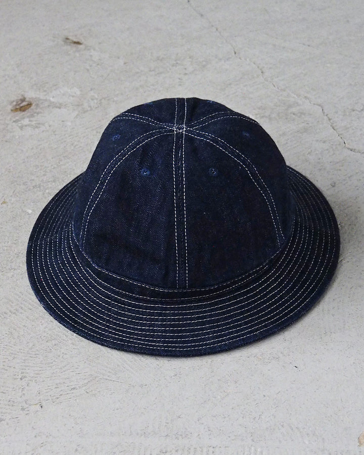 HIGHER ハイヤー HT19005 SELVEDGE DENIM HAT One Wash