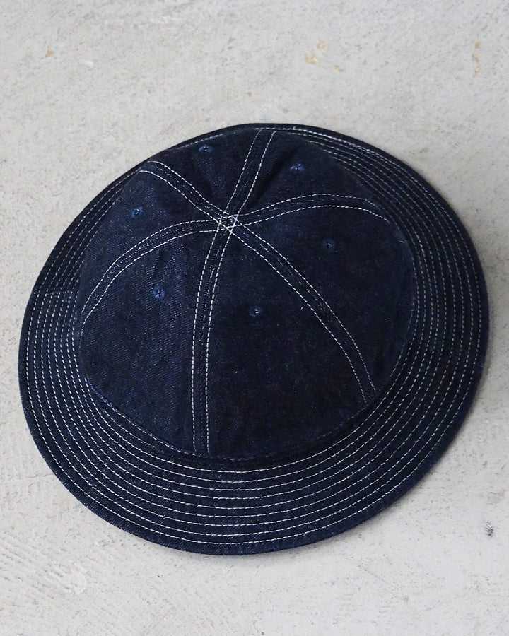 HIGHER ハイヤー HT19005 SELVEDGE DENIM HAT One Wash
