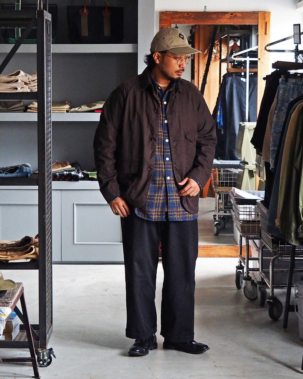 CORONA コロナ CJ001 CORONA・GAME JACKET / Chocolate Brown w/ Bio-wash
